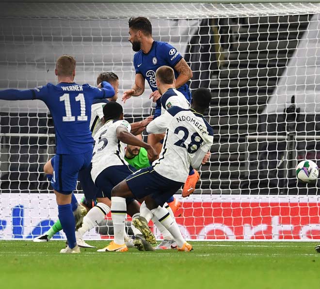 Werner rực sáng như Ronaldo, Chelsea đen đủi thua Tottenham đấu luân lưu - 1