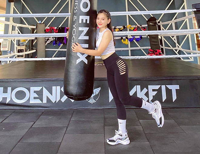 Hot girl phòng Gym “vạn người mê” Trang Nhung: Tập để đẹp hơn, sống khỏe hơn - 12