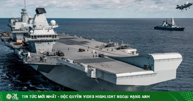 Siêu chiến hạm "xịn" nhất Hải quân Hoàng gia Anh HMS Queen Elizabeth - Vimarsana News