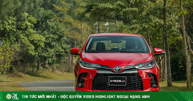 Giá xe Toyota Vios niêm yết và lăn bánh tháng 7/2021 - Vimarsana News