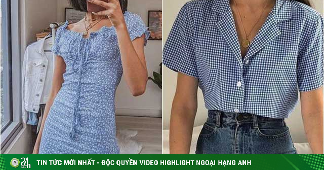 Hè này quý cô nhất định nên có một set đồ màu xanh mát mắt - Vimarsana News