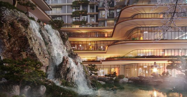 Ba tập đoàn huyền thoại Nhật Bản triển khai tổ hợp căn hộ Onsen đầu tiên của Việt Nam - Vimarsana News