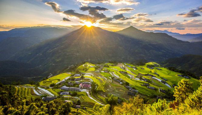 Ruộng bậc thang Hoàng Su Phì: &#39;&#39;Bản hòa tấu&#39;&#39; nơi núi rừng Đông Bắc - 1