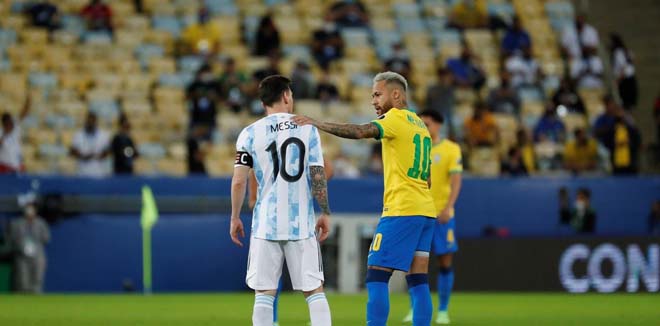 Video Argentina - Brazil: Di Maria tỏa sáng, Messi đón kỳ tích vỡ òa (Chung kết Copa America) - 1