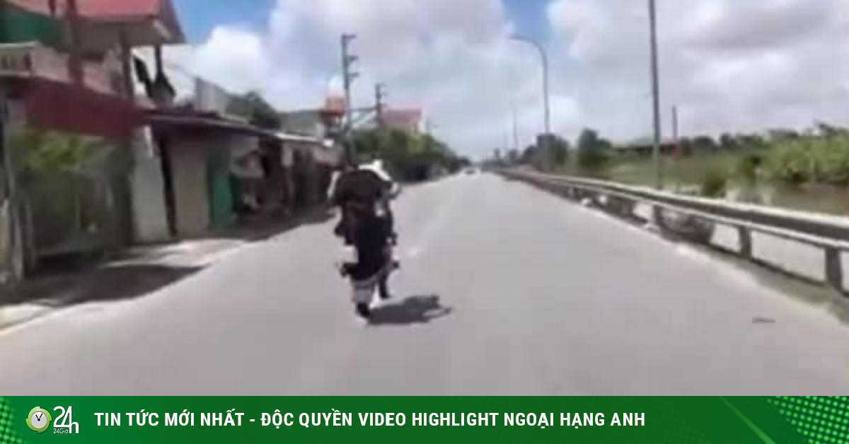 Clip: Cô gái đu bám "quái xế" bốc đầu xe máy, đánh võng gây phẫn nộ - Vimarsana News