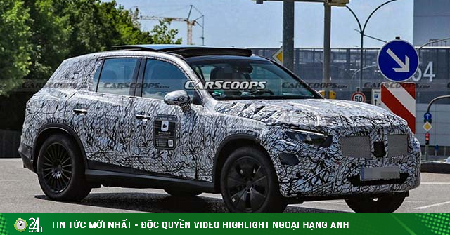 Mercedes-Benz GLC thế hệ mới bắt gặp trên đường thử trong lớp ngụy trang - Vimarsana News