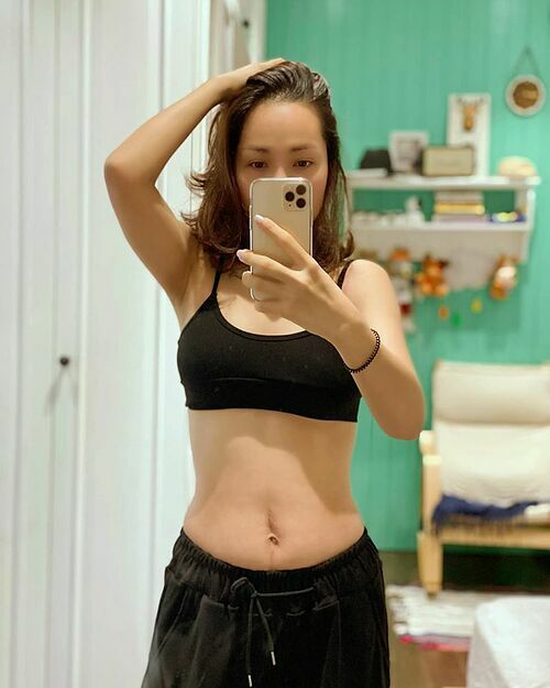 Vợ ca sĩ Hoàng Bách: “Tôi chăm tập nên body được chồng khen đẹp” - 5