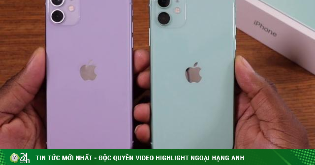 Giá iPhone 11 mới nhất tháng 7/2021 - 24H