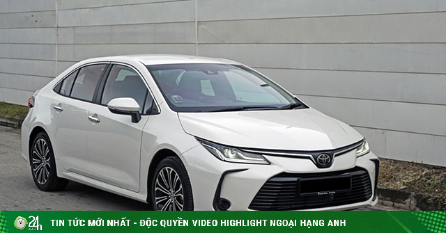 Giá xe Toyota Corolla Altis lăn bánh tháng 7/2021 - Vimarsana News