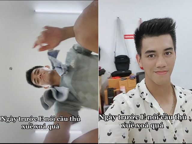 Clip: Tiến Linh bắt trend “biến hình” cực ngầu hút triệu lượt xem - 1