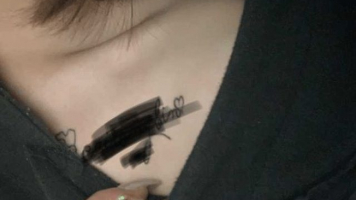 Hình xăm dán tattoo mũi tên QQ46 cá tính có hàng tại Candyshop88