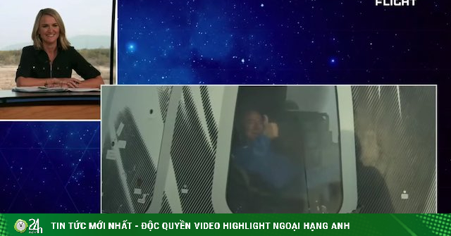 Clip tỉ phú Jeff Bezos du lịch không gian: Vượt qua tuyến Karman lịch sử - Vimarsana News