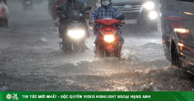Áp thấp cách bờ biển Nam Định-Ninh Bình 130km, mưa to trút xuống nhiều nơi - Vimarsana News
