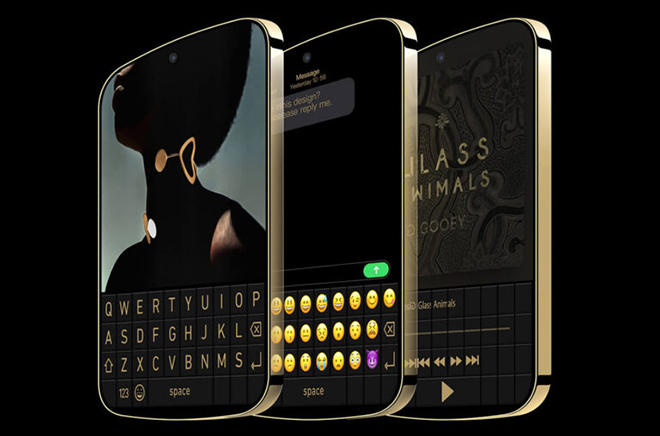 Độc đáo điện thoại BlackBerry không nút bấm - 1