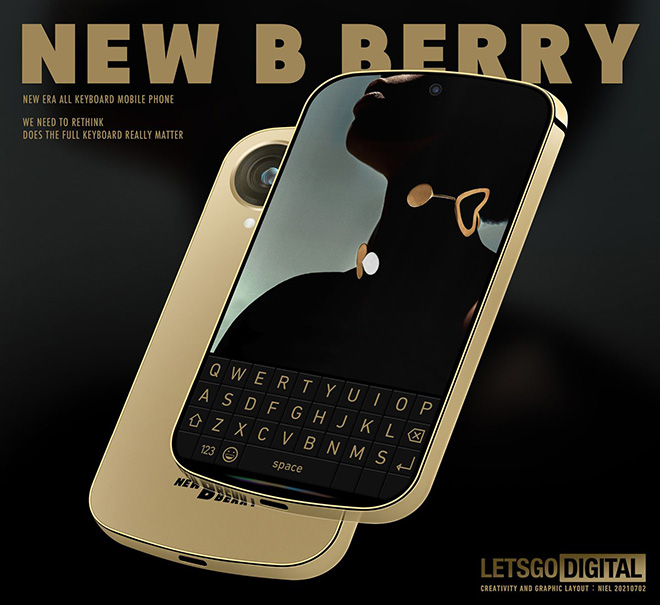 Độc đáo điện thoại BlackBerry không nút bấm - 3