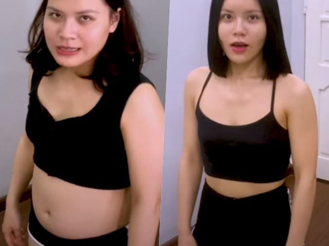 Em gái "Quỳnh búp bê" giảm 8kg vì bụng béo như "bà đẻ" - 5