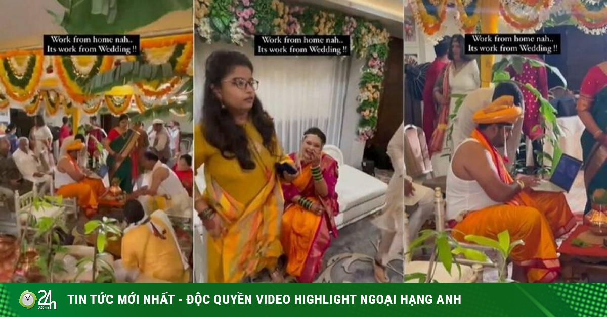 Clip: Chú rể ngồi ôm bàn phím trong đám cưới và phản ứng bất ngờ của cô dâu