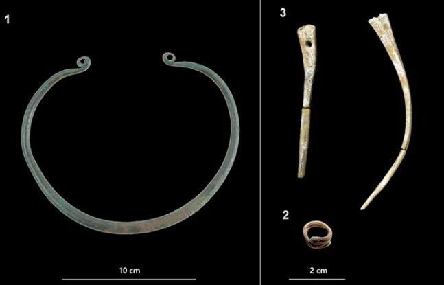 Chiếc bình cổ chứa hài cốt 3.500 năm của người phụ nữ và cặp song thai - 1