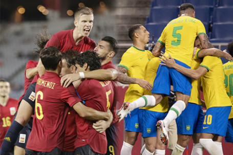 Kịch bản sốc bóng đá Olympic: Brazil - TBN bị loại, lỡ hẹn chung kết trong mơ