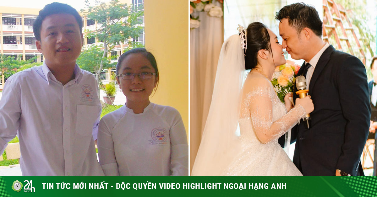 Sinh cùng tháng, cùng năm, học cùng trường, cặp đôi yêu nhau 10 năm rồi cưới