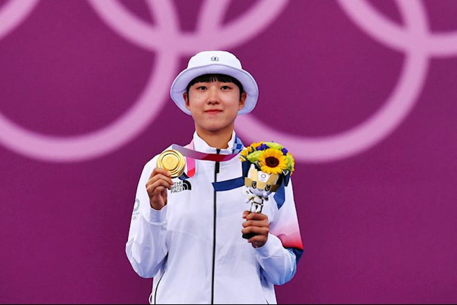 Người đẹp có 3 HCV Olympic hoành tráng của Hàn Quốc nhận thưởng hậu hĩnh - 3