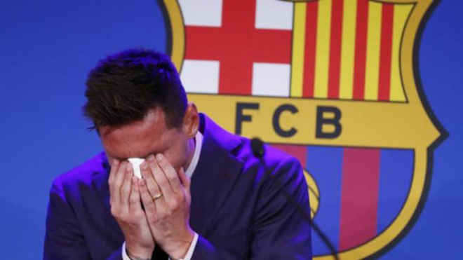 Lộ tin nhắn cuối Messi gửi đồng đội Barca: Câu nói tuyệt vọng khiến fan xúc động - 1