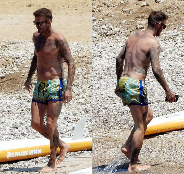U50 David Beckham vẫn giữ được cơ bắp "đá tảng" nhờ bài tập này - 2