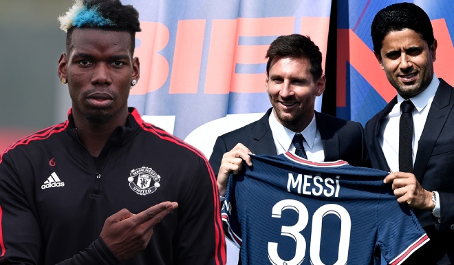 PSG dụ Pogba lương siêu &#34;khủng&#34; chỉ thua Messi, MU dễ mất trắng vào năm sau - 1