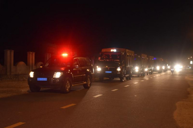 Trung đoàn CSCĐ Trung Bộ xuất quân ngay trong đêm chi viện Bình Dương chống dịch - 7