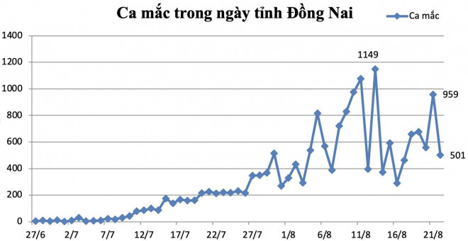 Đồng Nai có hơn 1.200 trường hợp test nhanh dương tính đang chờ kết quả khẳng định - 1