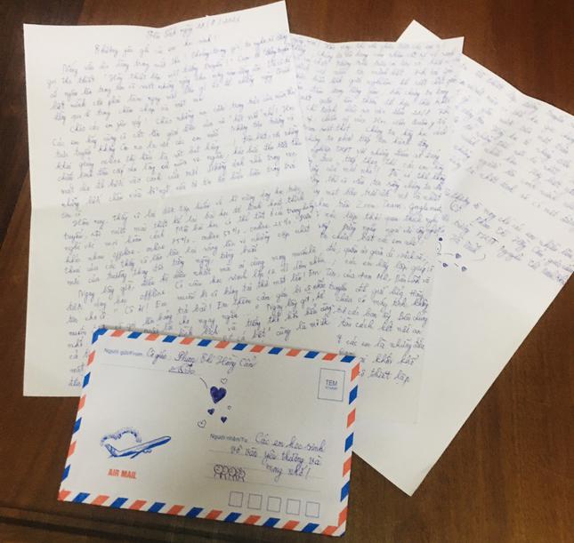 Học trò rưng rưng đọc bức thư tay gửi trọn tâm tình của cô giáo trẻ - 1