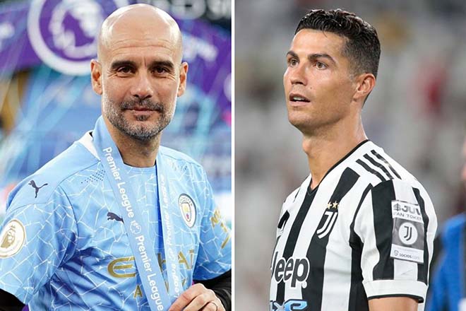 Trước đại chiến Man City - Arsenal, HLV Guardiola phản ứng thế nào vụ Ronaldo - 1