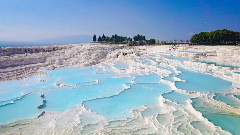 “Hồ bậc thang" Pamukkale Travertine, thiên đường của Thổ Nhĩ Kỳ - 4