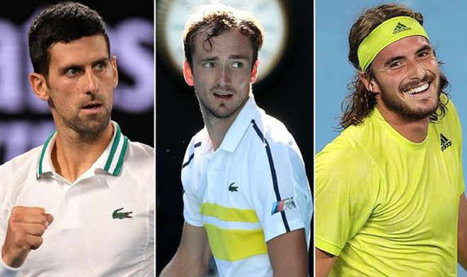 Bảng xếp hạng tennis 30/8: Djokovic ung dung, Tsitsipas &#34;đe dọa&#34; Medvedev - 1