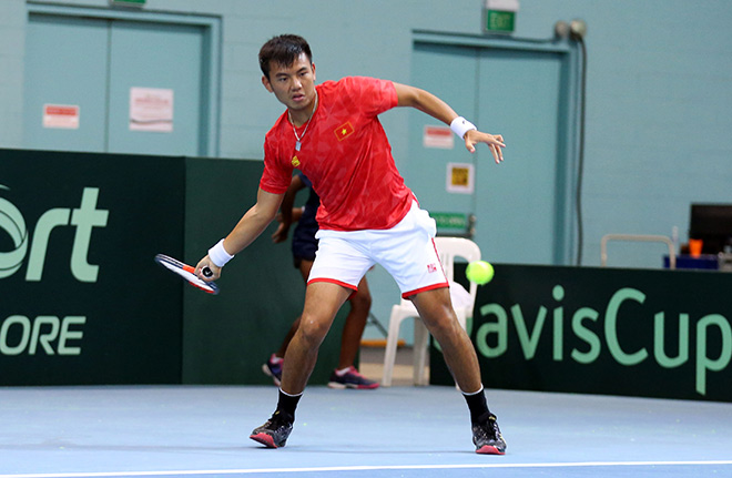 Lý Hoàng Nam giúp quần vợt VN ngược dòng thắng Qatar, giành vé play-off Davis Cup - 1