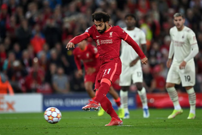 Salah hỏng penalty vẫn lập kỷ lục đáng nể giúp Liverpool hạ Milan Cúp C1 - 1