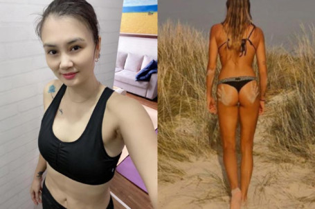 Hoa khôi Kim Huệ khỏe đẹp tuổi mới, người đẹp Ý diện bikini khoe vòng 3 "nóng bỏng"