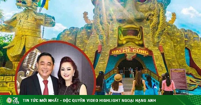 Website Khu du lịch Đại Nam của vợ chồng bà Nguyễn Phương Hằng 