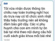 Xôn xao thông tin nghỉ học vì trường tổ chức sinh nhật cho hiệu trưởng: Thầy giáo nói gì?