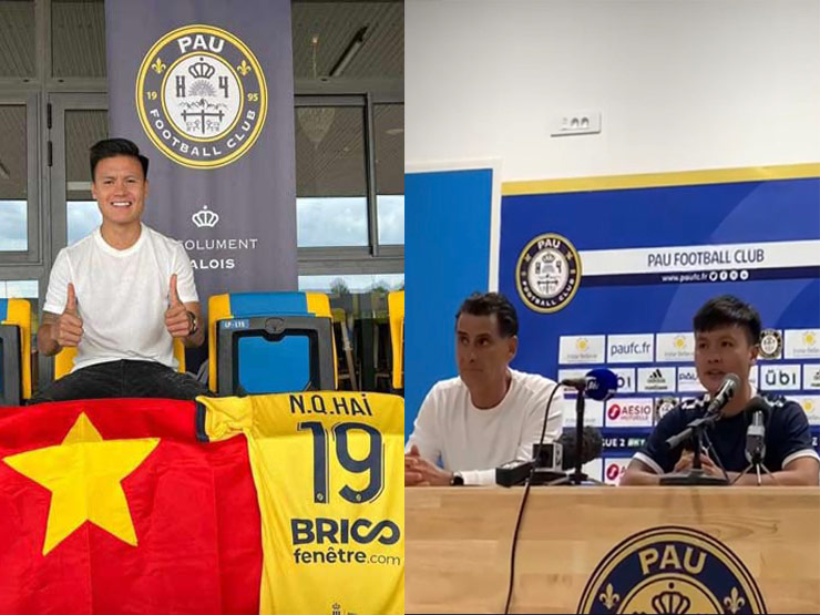 Giật mình chủ tịch Pau FC tuyên bố muốn cùng Quang Hải dự Cúp châu Âu