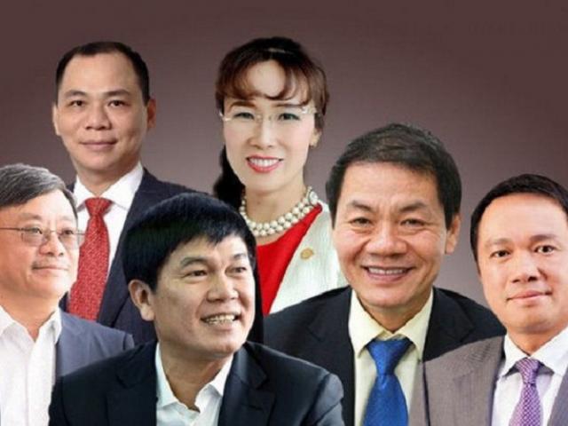 Choáng với số tài sản của 10 người giàu nhất Việt Nam