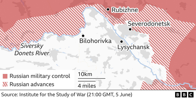 Nga có thể giành quyền kiểm soát &#39;chảo lửa&#39; Lysychansk trong vài ngày tới - 1