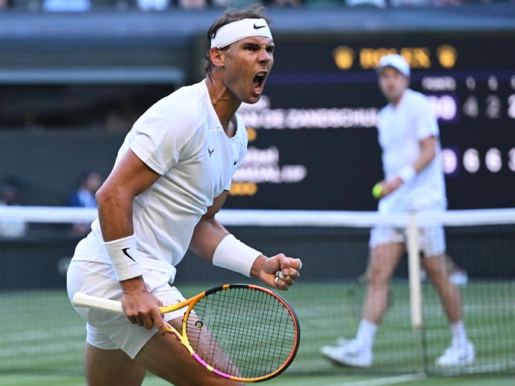 Video tennis Zandschulp - Nadal: Khoảnh khắc lơ là, nín thở loạt tie-break (Vòng 4 Wimbledon)