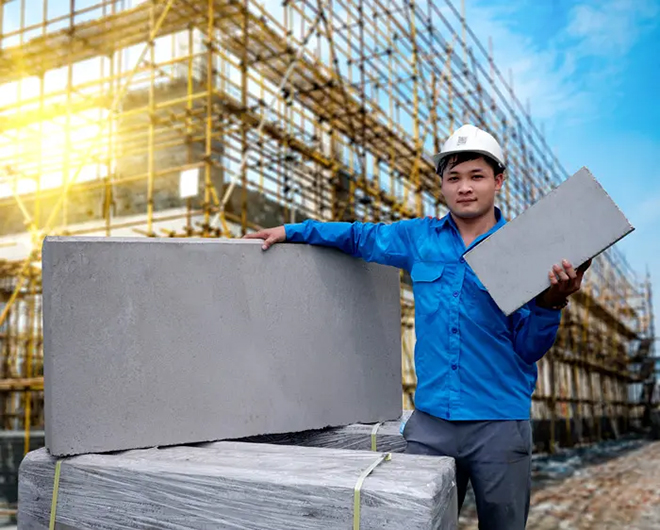 Bê tông nhẹ - hướng đi mới trên thị trường vật liệu xây dựng “xanh” - 1