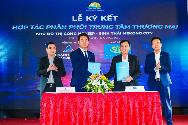 Bắc Miền Tây – Đất Xanh Miền Tây ký kết hợp tác chiến lược và ra quân dự án Khu đô thị Công nghiệp Sinh thái Mekong City (Vĩnh Long) - 1