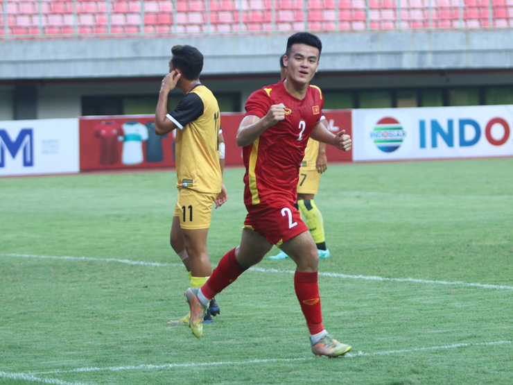 Video bóng đá U19 Việt Nam - U19 Brunei: Thế trận áp đảo, tấn công liên hồi (U19 Đông Nam Á) (H1)