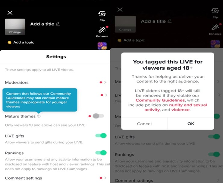 Người dùng dưới 18 tuổi có thể bị chặn xem livestream trên TikTok - 1