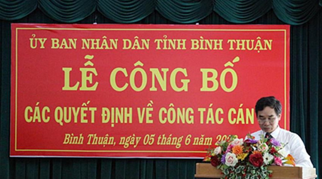 Bình Thuận: Điều động giám đốc Sở TN&MT, giám đốc Sở TT&TT nhận nhiệm vụ khác - 1