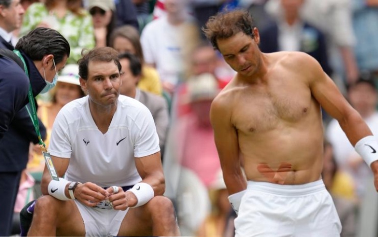 Nadal bỏ cuộc Wimbledon: Làng tennis &#34;dậy sóng&#34;, đòi trao vé bán kết cho bại tướng - 1