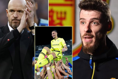 "Bão ngầm" tại MU: De Gea khó chịu khi Ten Hag chiêu mộ thủ môn từ Lazio